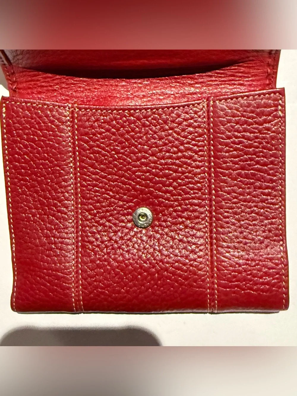 Brighton Red Leather Wallet